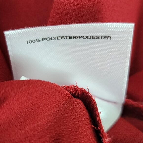 Kasper Mandarin Collar Ruffle Front Blouse - Picture 9 of 12